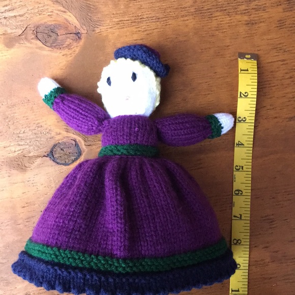 Hand Knit Doll - Picture 3 of 4